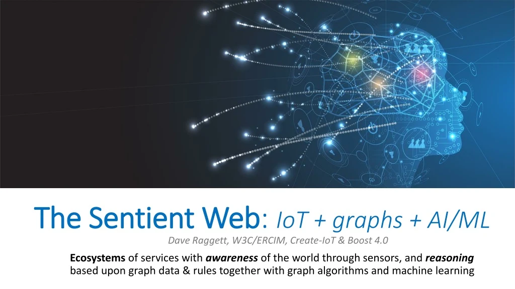 the sentient web iot graphs ai ml