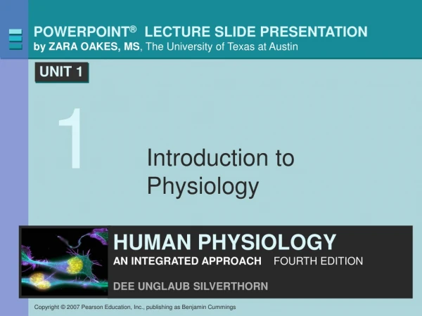 Introduction to Physiology