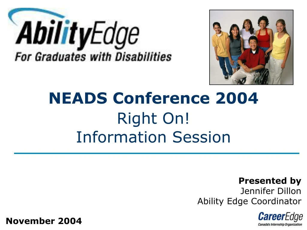 neads conference 2004 right on information session
