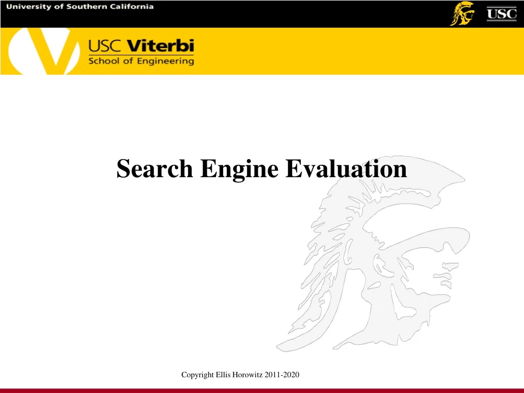 search engine evaluation