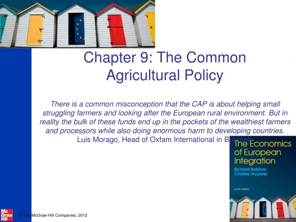 The  Common Agricultural  Policy