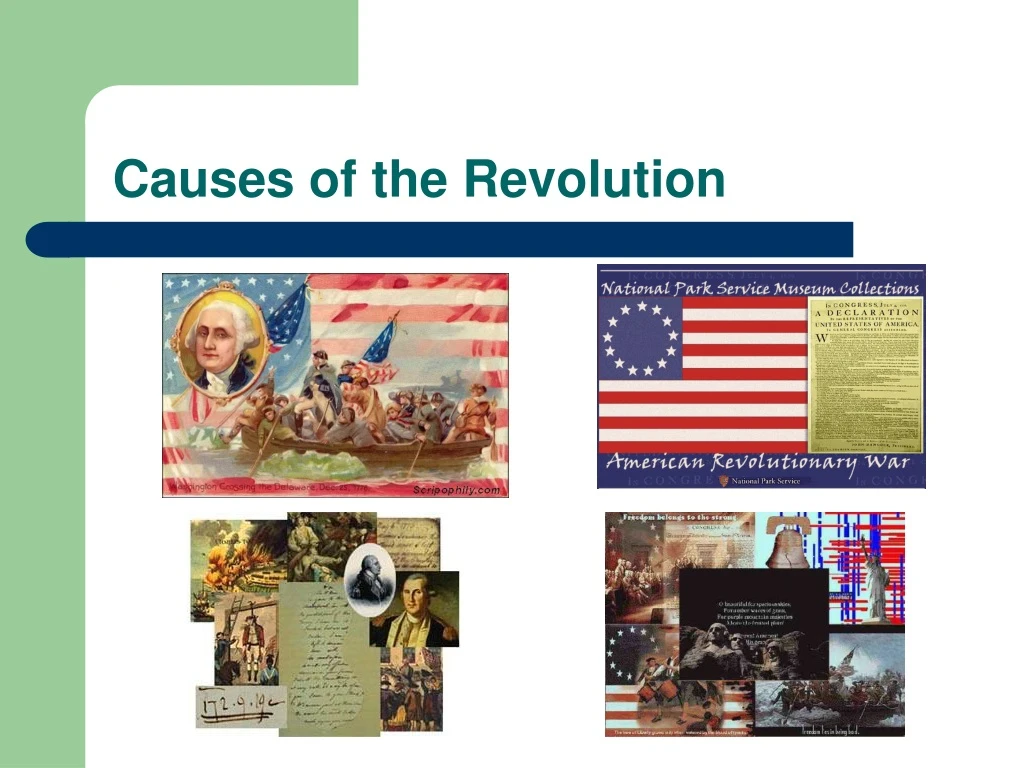 causes of the revolution