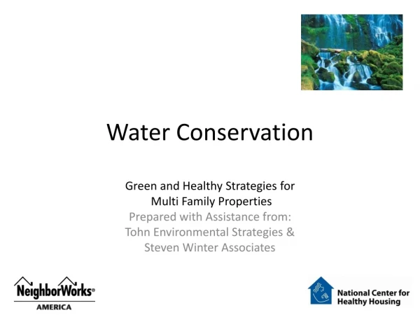 Water Conservation