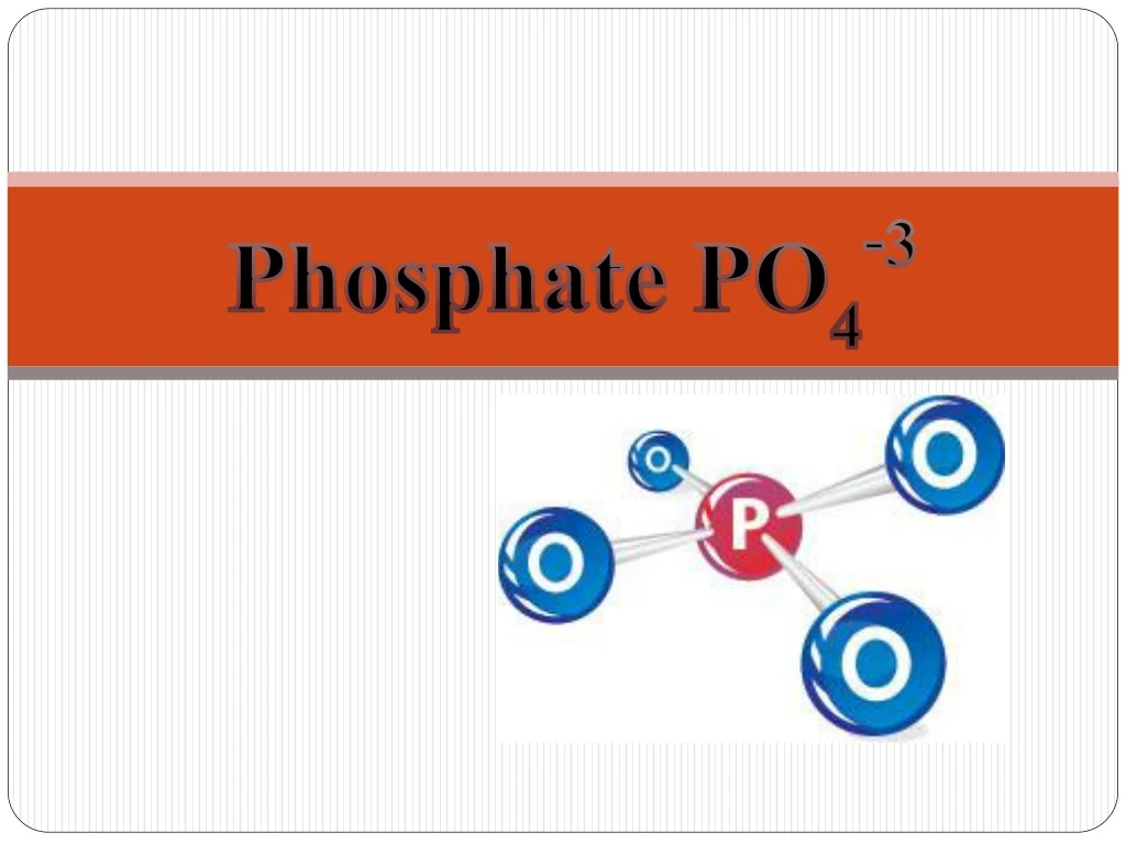 phosphate po 4 3