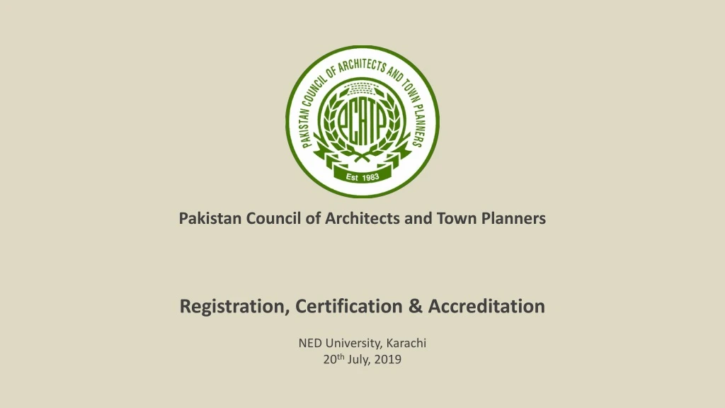 pakistan council of architects and town planners