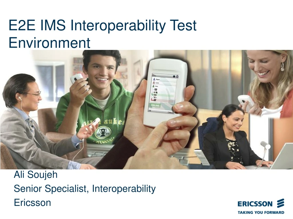 e2e ims interoperability test environment
