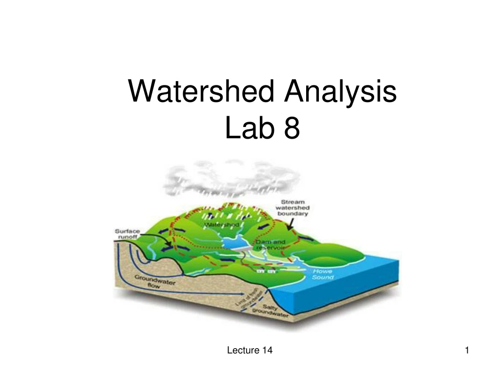 watershed analysis lab 8