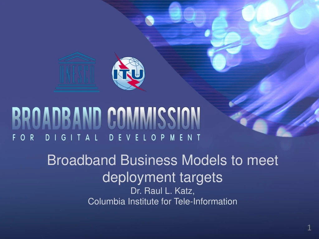 broadband business models to meet deployment