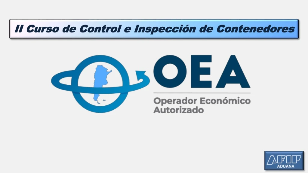 ii curso de control e inspecci n de contenedores