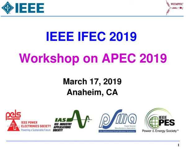 IEEE IFEC 2019