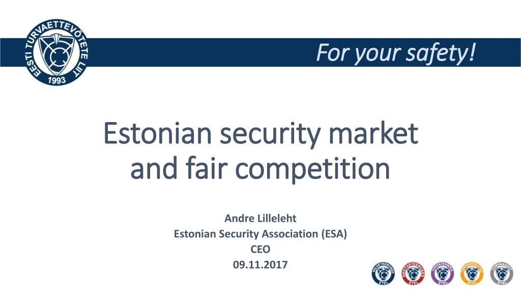 estonian security market and fair competition