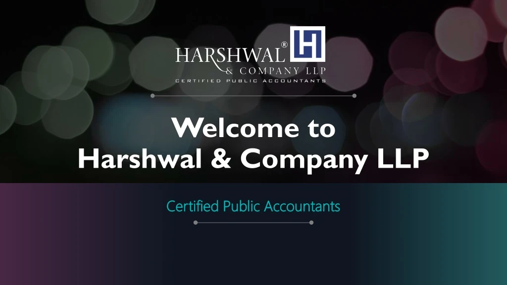 welcome to harshwal company llp