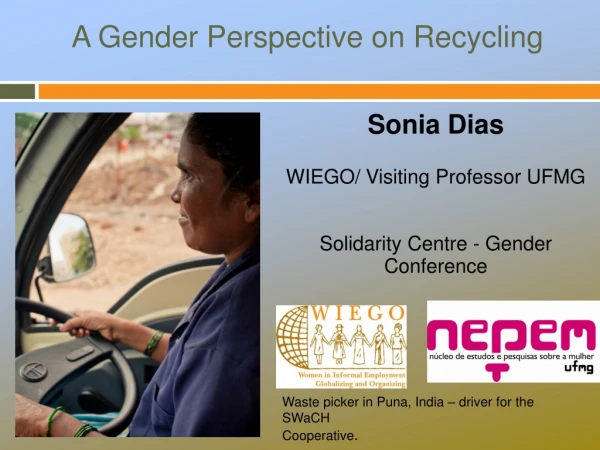 A Gender Perspective on Recycling