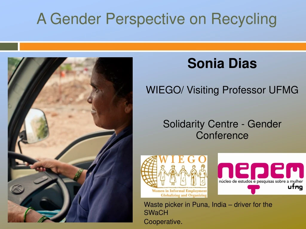 a gender perspective on recycling