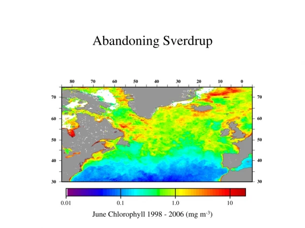 Abandoning Sverdrup