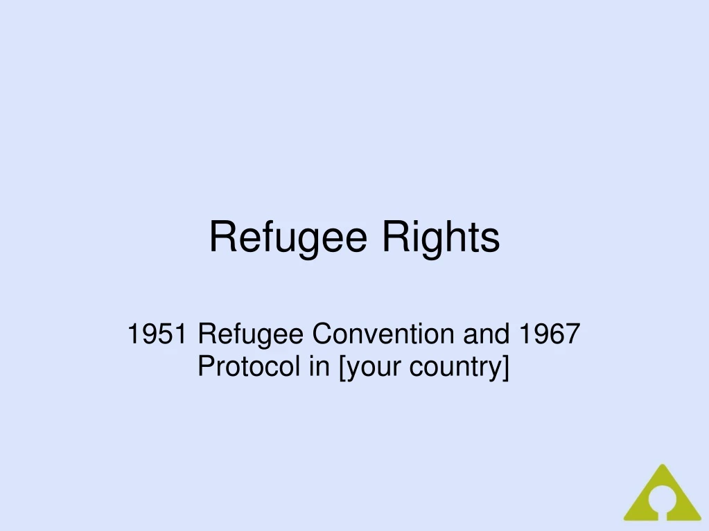 refugee rights