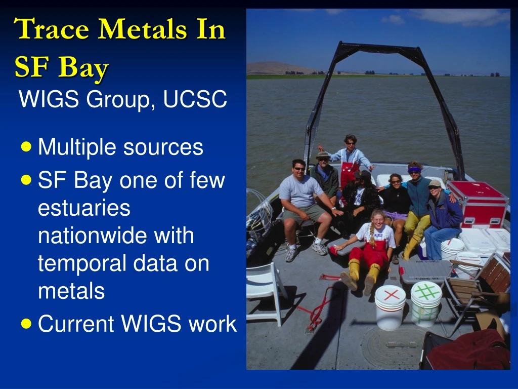 trace metals in sf bay