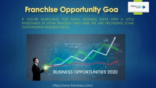 Franchise Opportunity Goa - slide 1