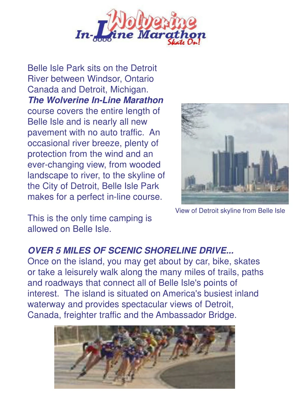 belle isle park sits on the detroit river between