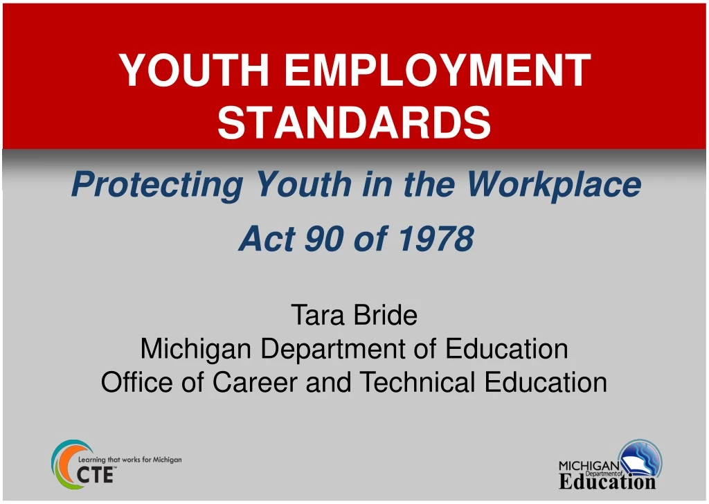 youth employment standards