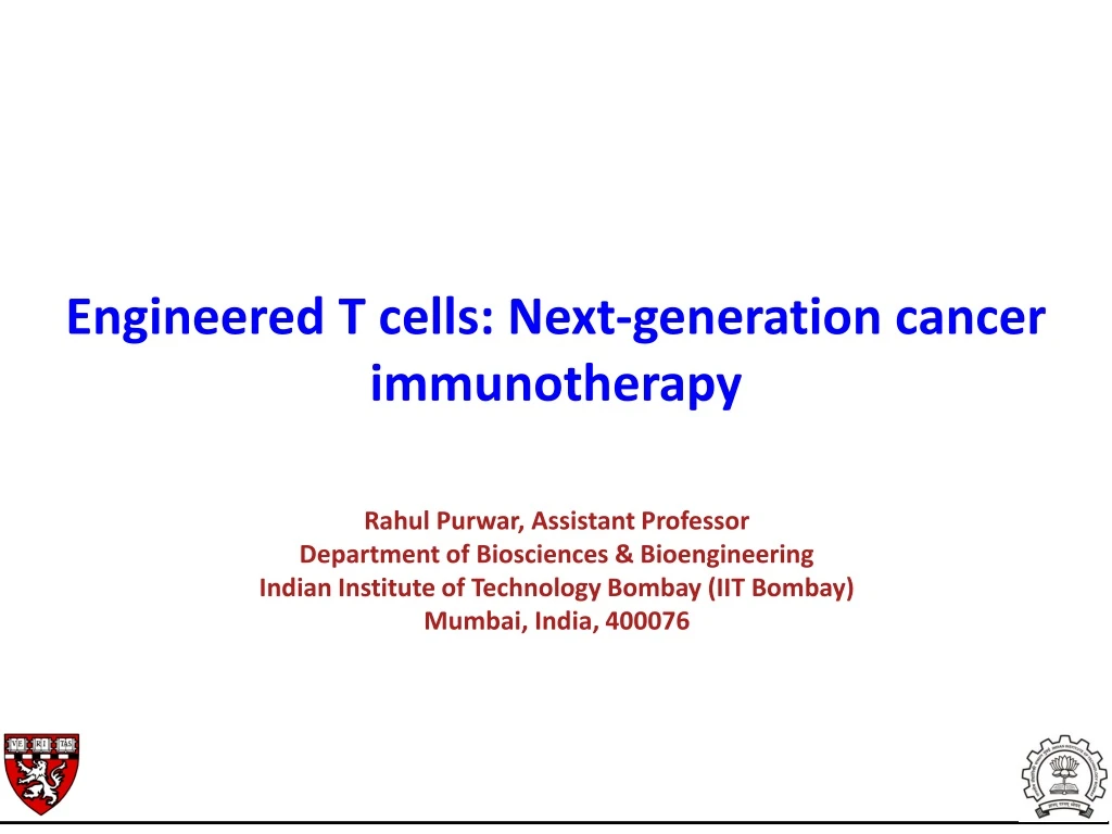 engineered t cells next generation cancer