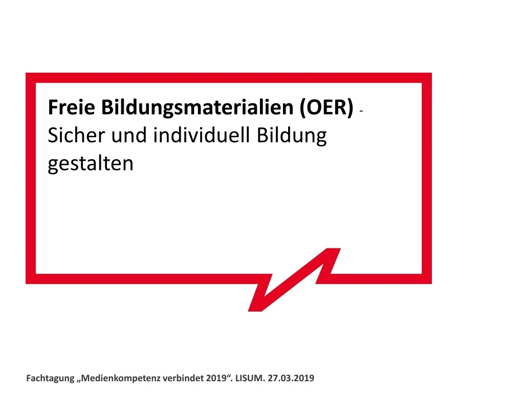 freie bildungsmaterialien oer sicher