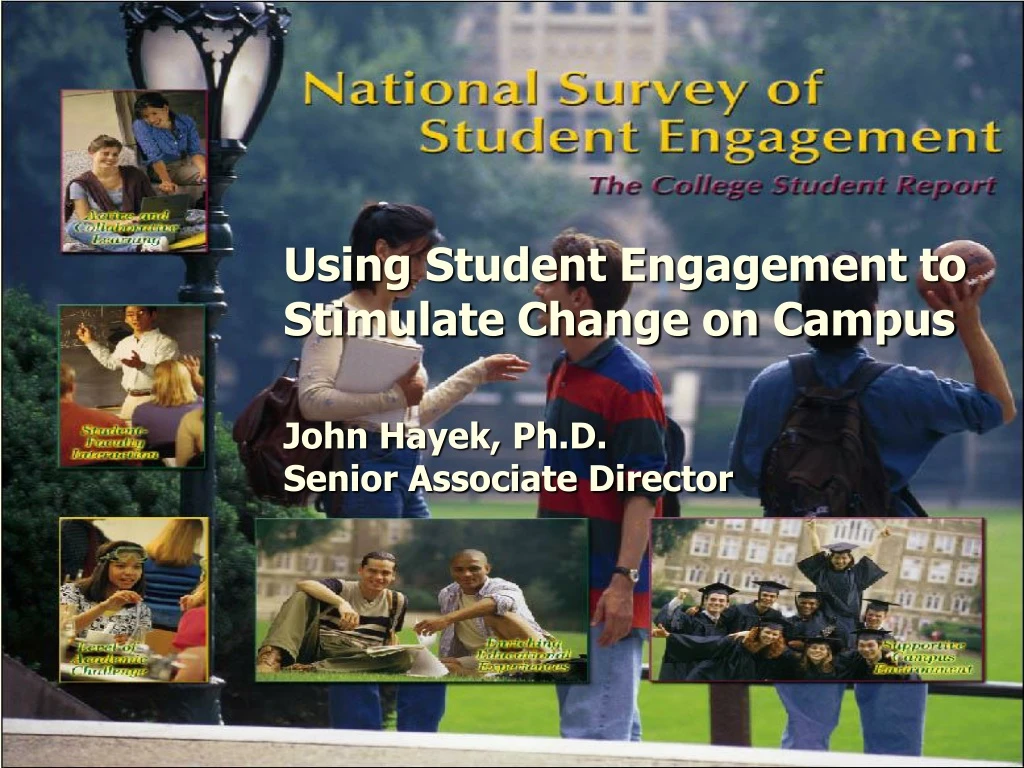 using student engagement to stimulate change