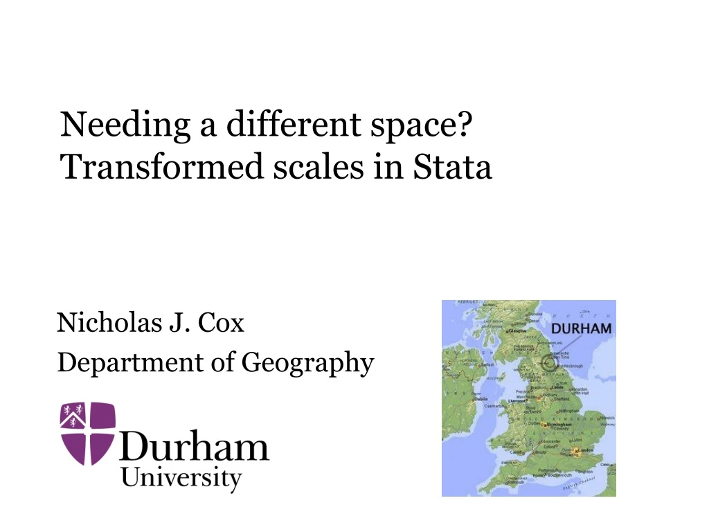 needing a different space transformed scales in stata