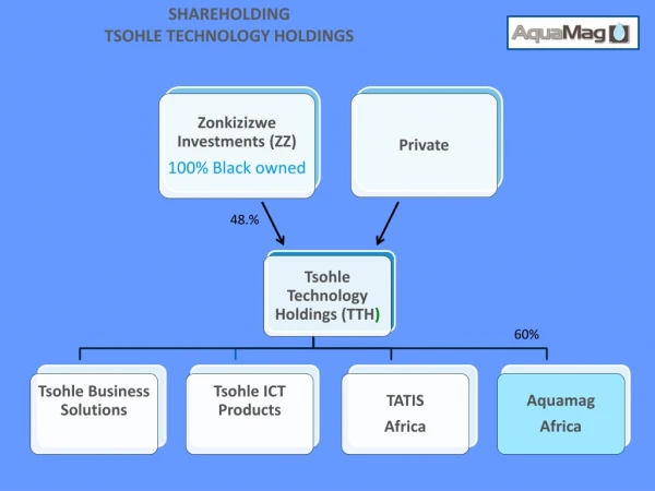 SHAREHOLDING TSOHLE TECHNOLOGY HOLDINGS