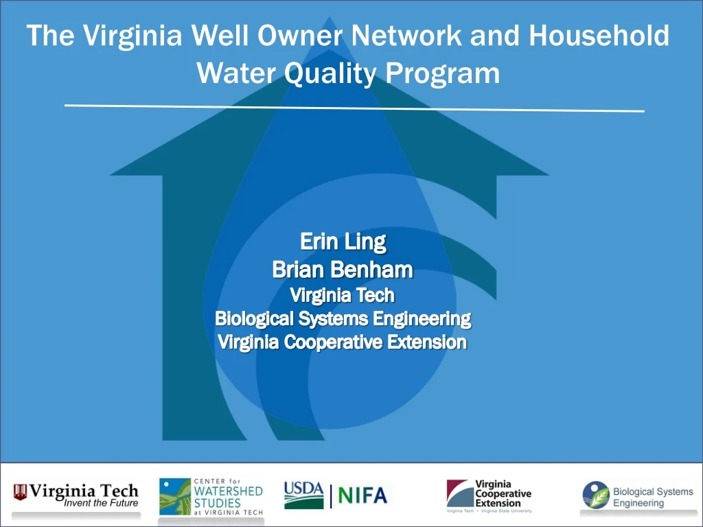 the virginia well owner network and household water quality program
