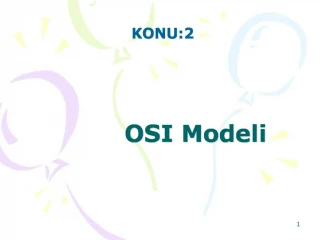 OSI Modeli - slide 1