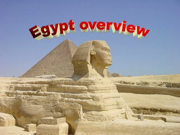 Egypt overview