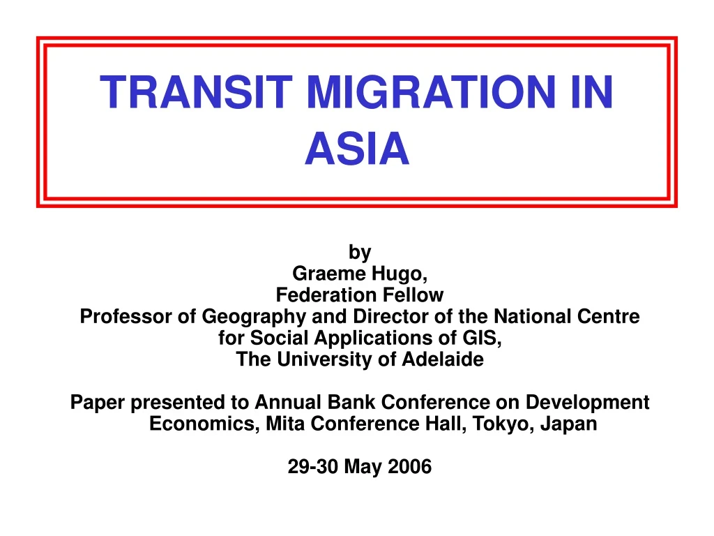 transit migration in asia