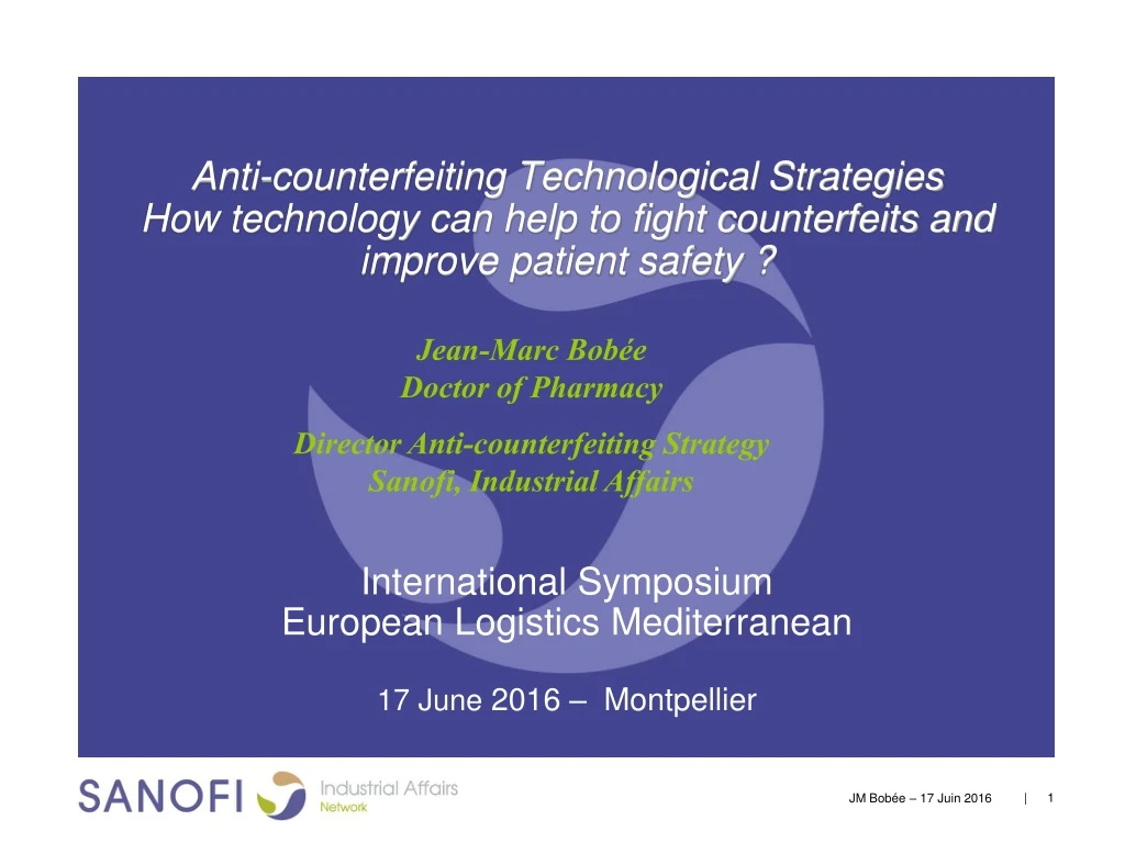 anti counterfeiting technological strategies