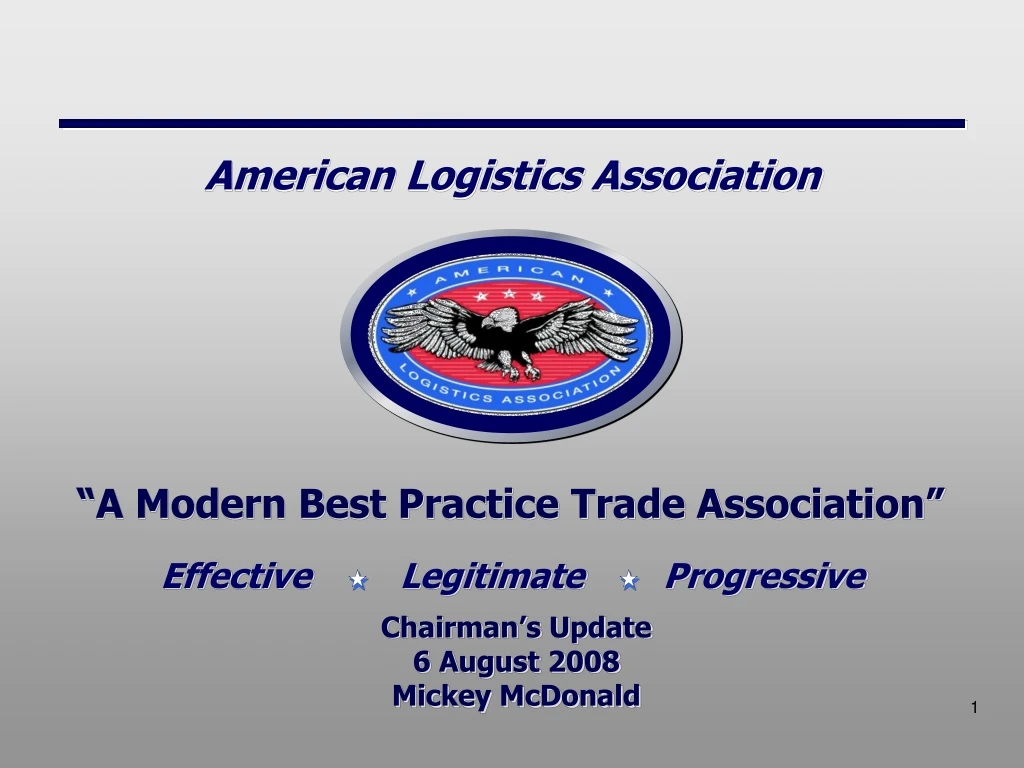 american logistics association