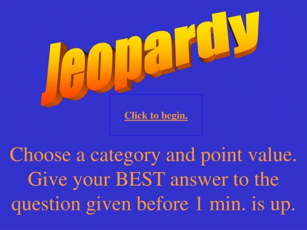 Jeopardy