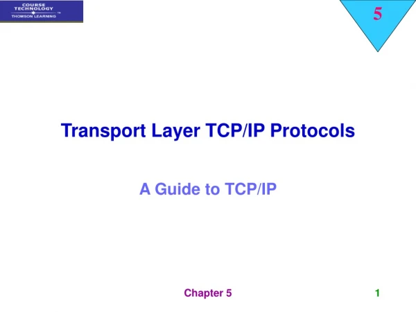 Transport Layer TCP/IP Protocols
