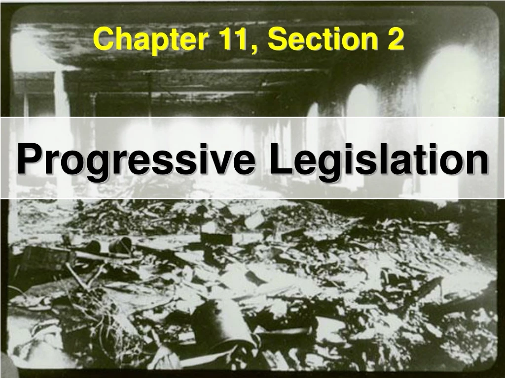 progressive legislation