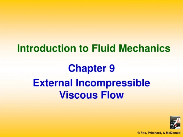 Introduction to Fluid Mechanics