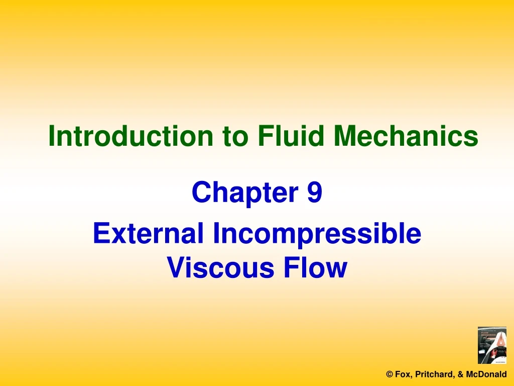 introduction to fluid mechanics