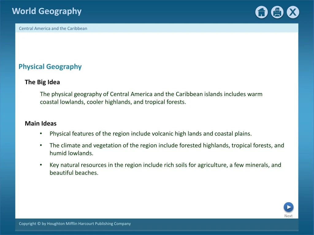 physical geography