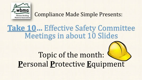 Compliance Made Simple Presents: