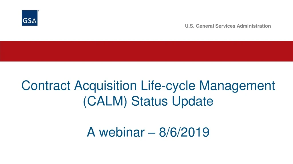 contract acquisition life cycle management calm