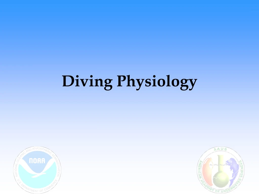 diving physiology