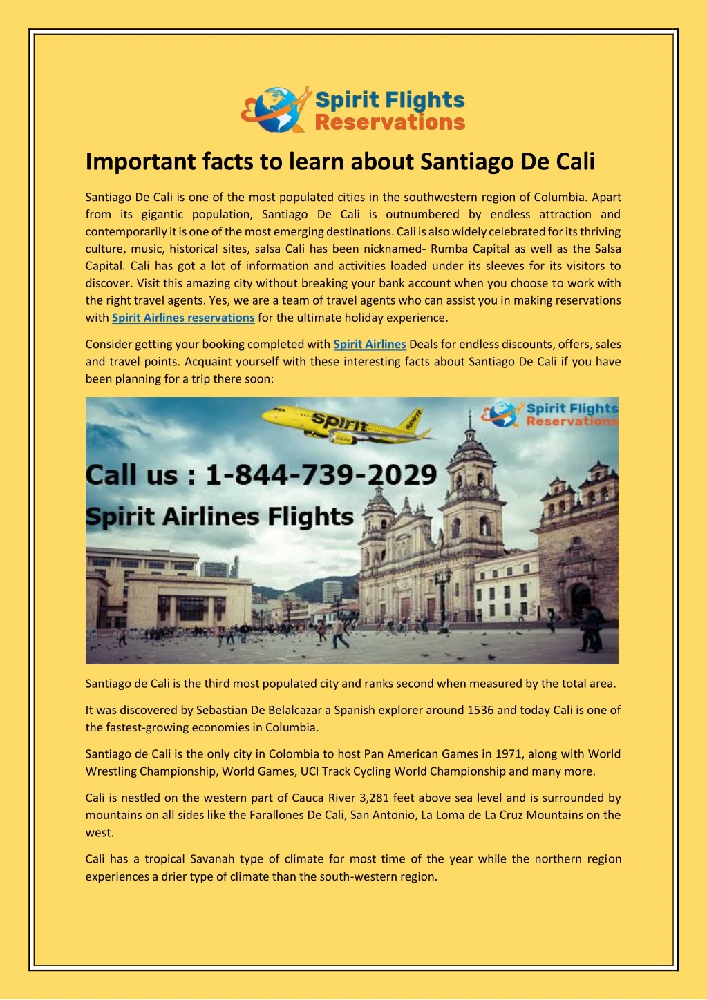 important facts to learn about santiago de cali