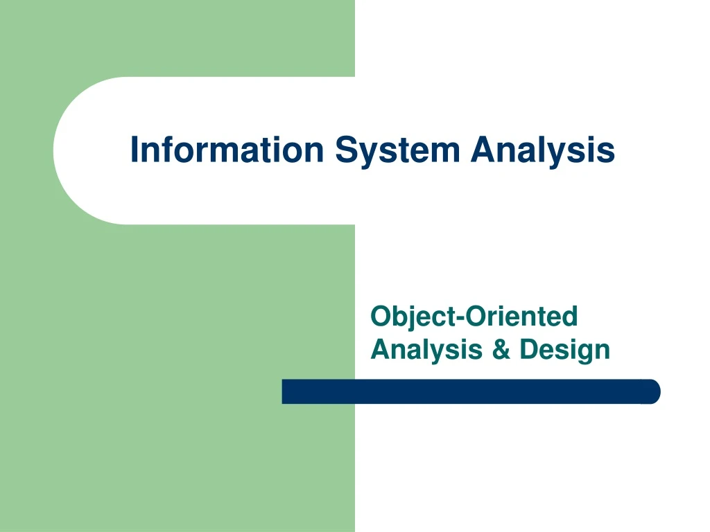 information system analysis