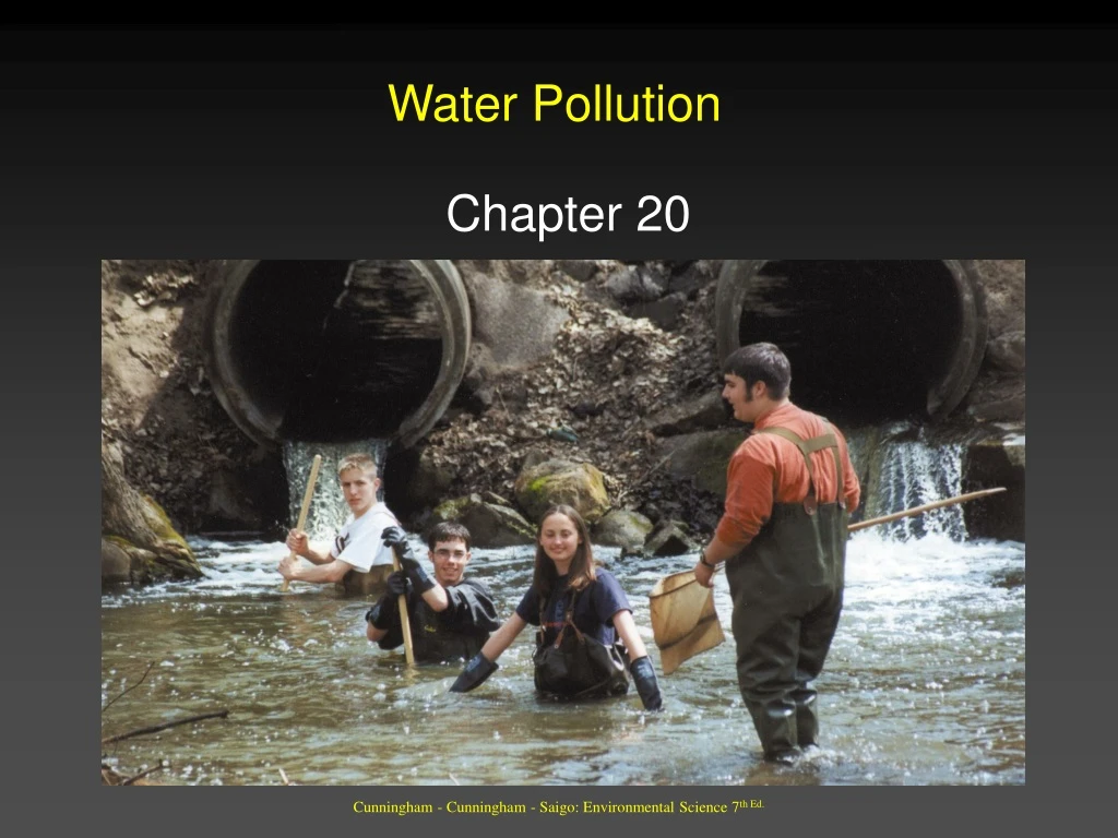 water pollution