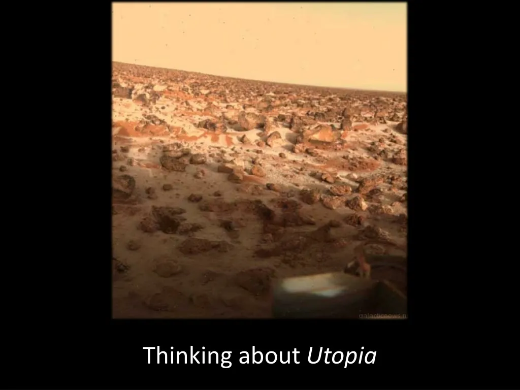 thinking about utopia