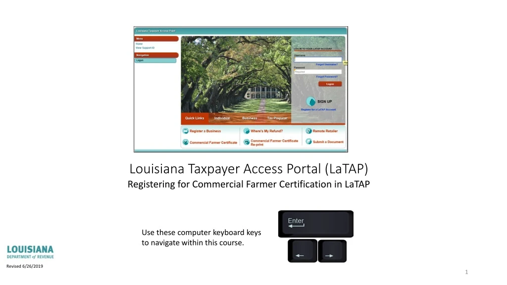 louisiana taxpayer access portal latap