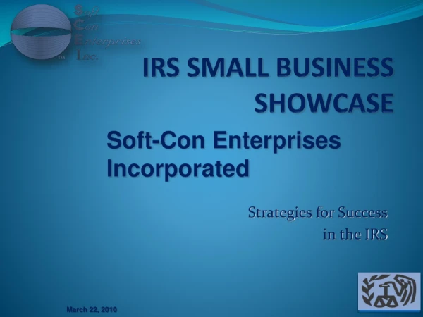 IRS SMALL BUSINESS SHOWCASE